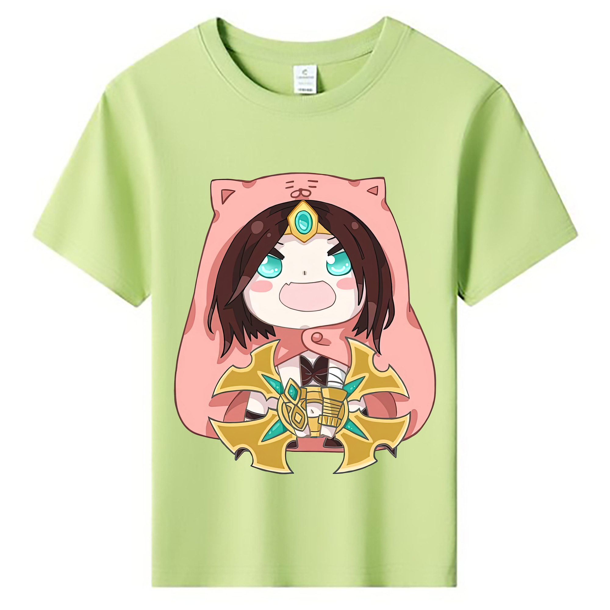 （画像用） リーグ・オブ・レジェンド League of Legends LOL 綿100％キッズTシャツ（フロントプリント）